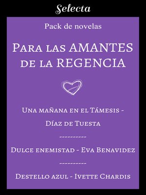 cover image of Para las amantes de la regencia (Pack con